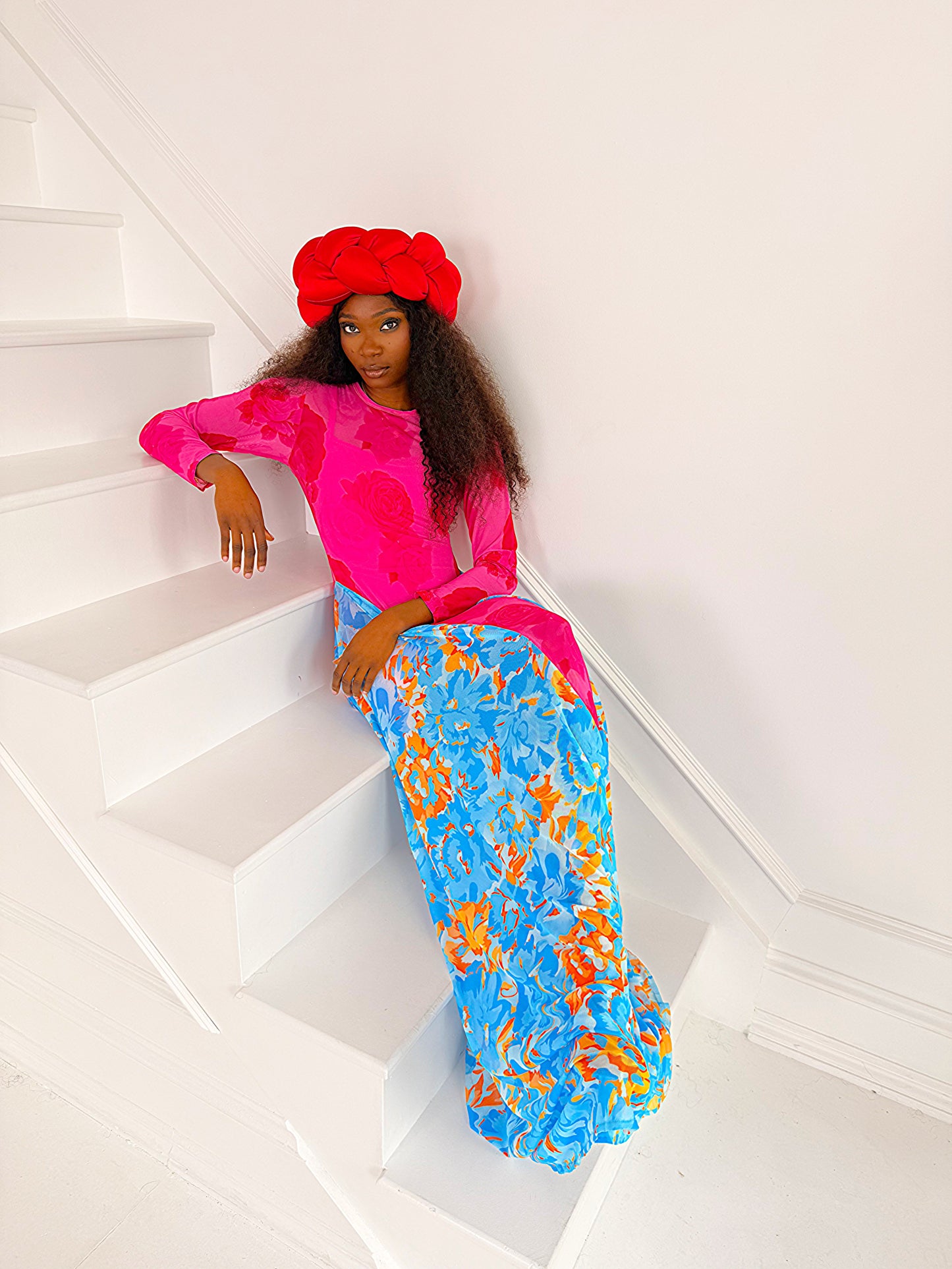 ÀṢẸ́ Mesh Gown