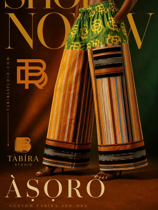 ÁSÒRÒ Pants (lemon)