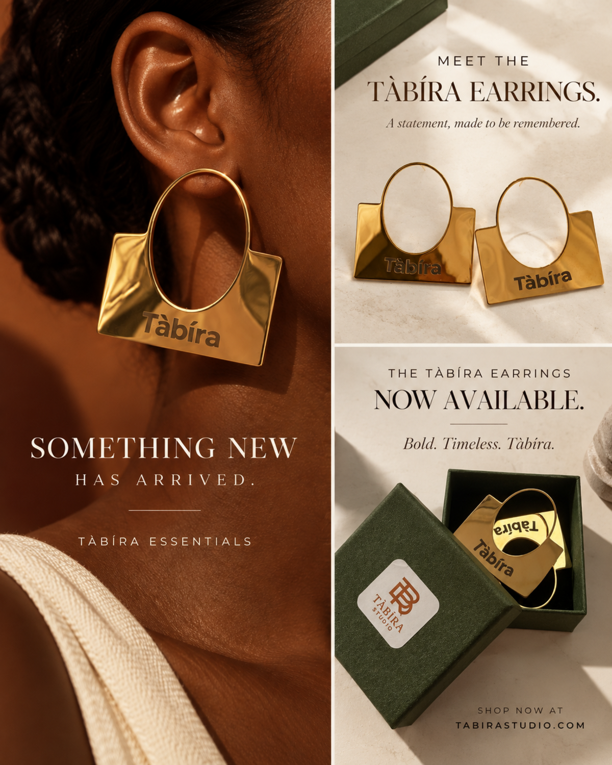 ÌRẸ̀  Statement Earrings