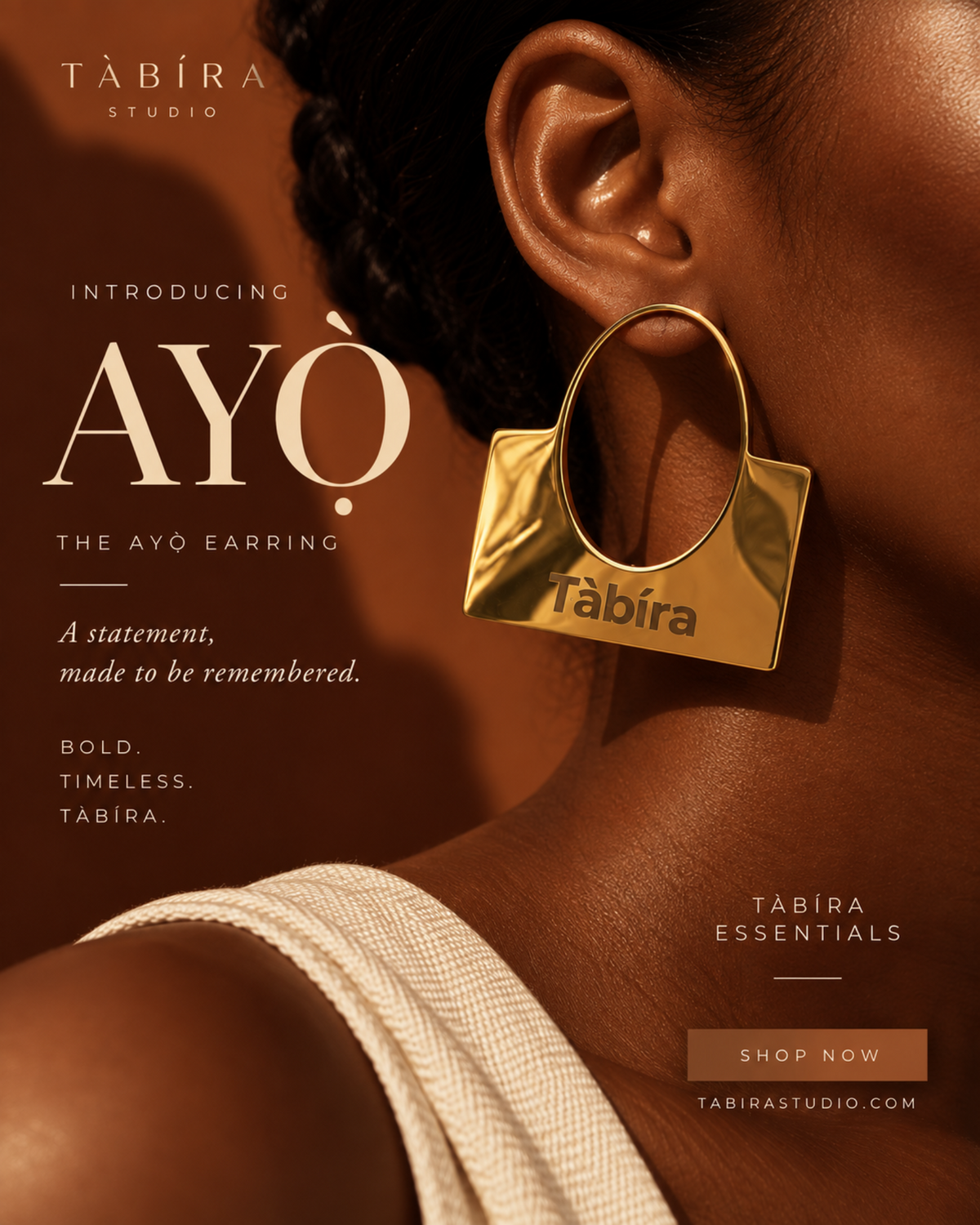 ÌRẸ̀  Statement Earrings