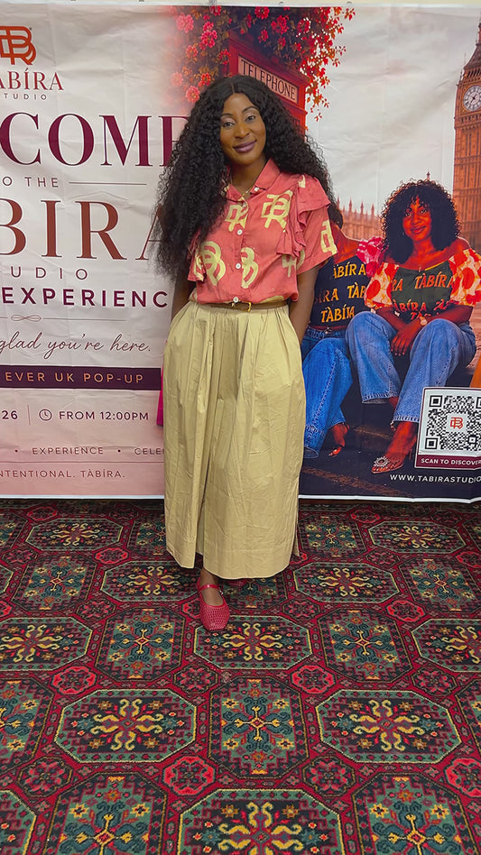 Tabira frills shirt