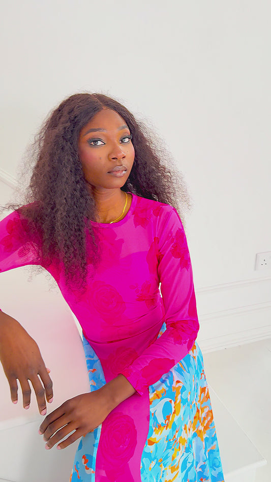 ÀṢẸ́ Mesh Gown